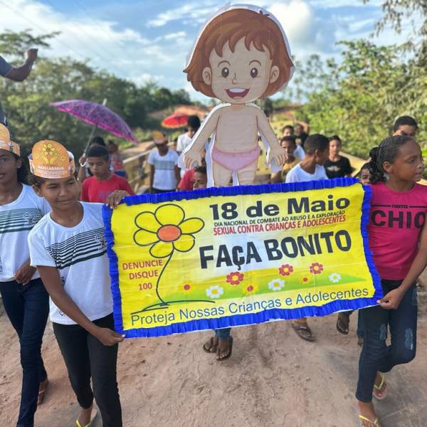 Prefeitura realiza Marcha Maio Laranja em Combate ao Abuso e Exploração Sexual de Crianças e Adolescentes